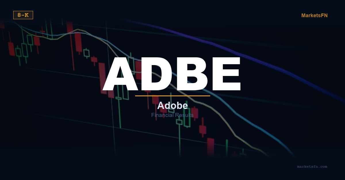 Adobe (ADBE)   Financial Results Summary