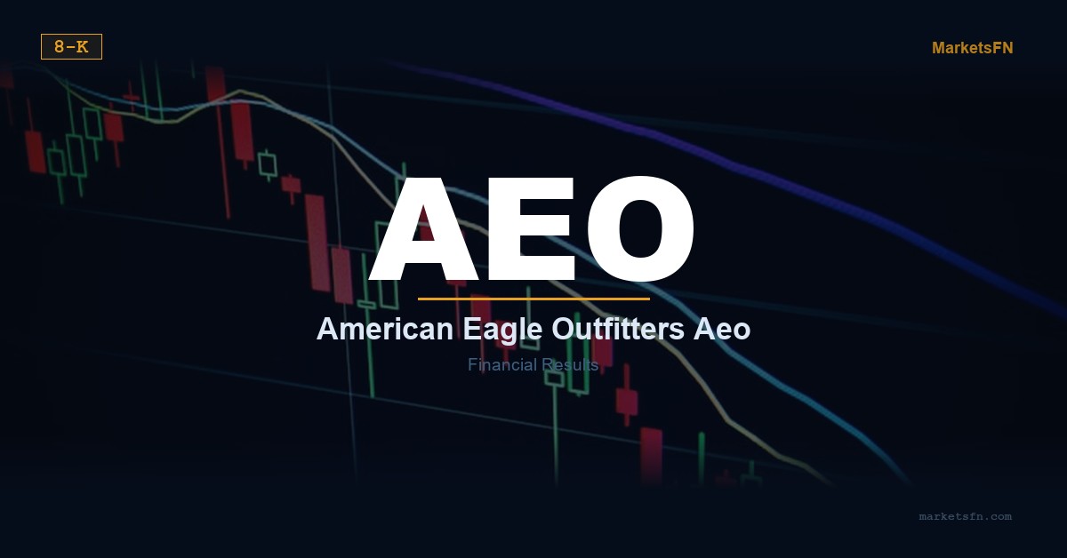 American Eagle Outfitters (AEO) AEO Q2 Financial Results Summary