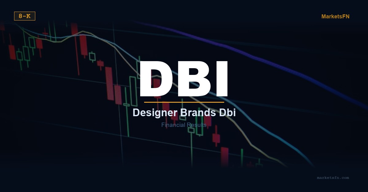 Designer Brands (DBI) DBI Q2 Financial Results Summary