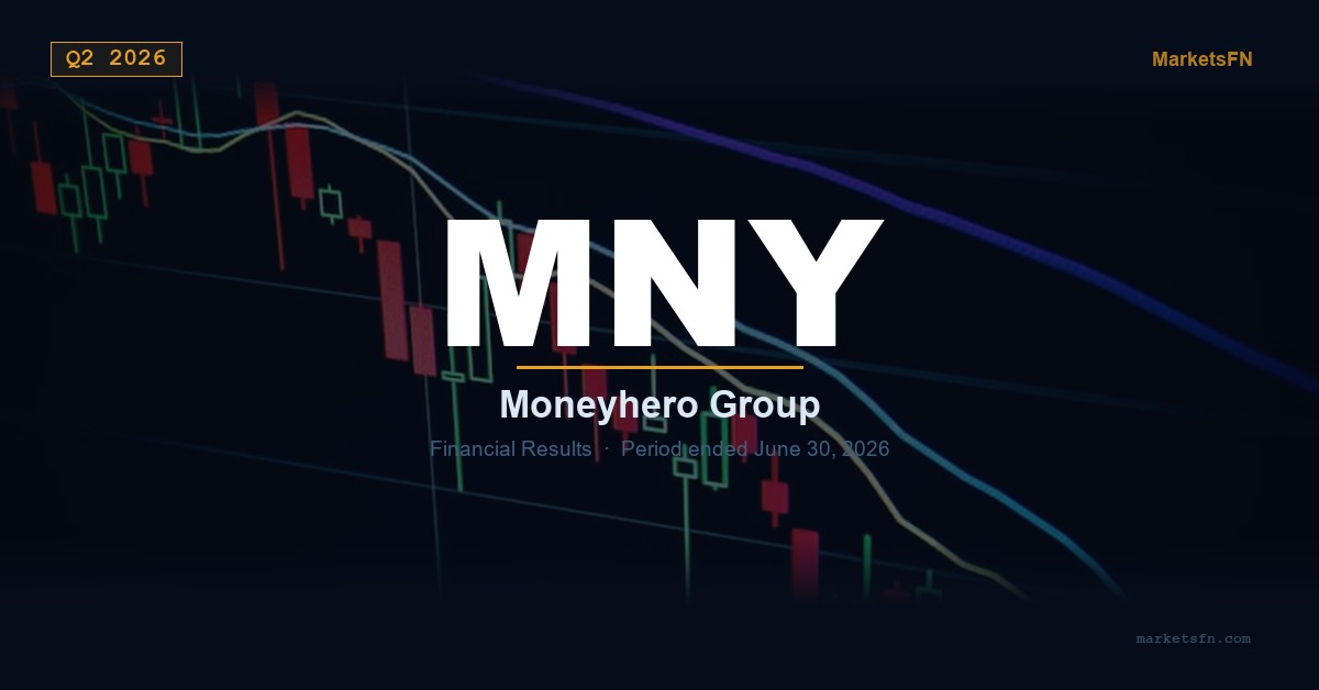 MoneyHero Group (MNY) Q2 2026 Financial Results