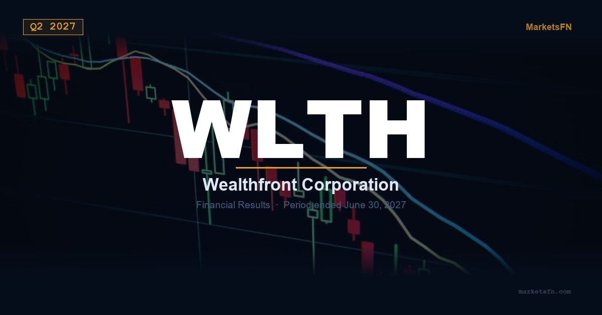 Wealthfront Corporation (WLTH) Q2 2027 Financial Results Summary